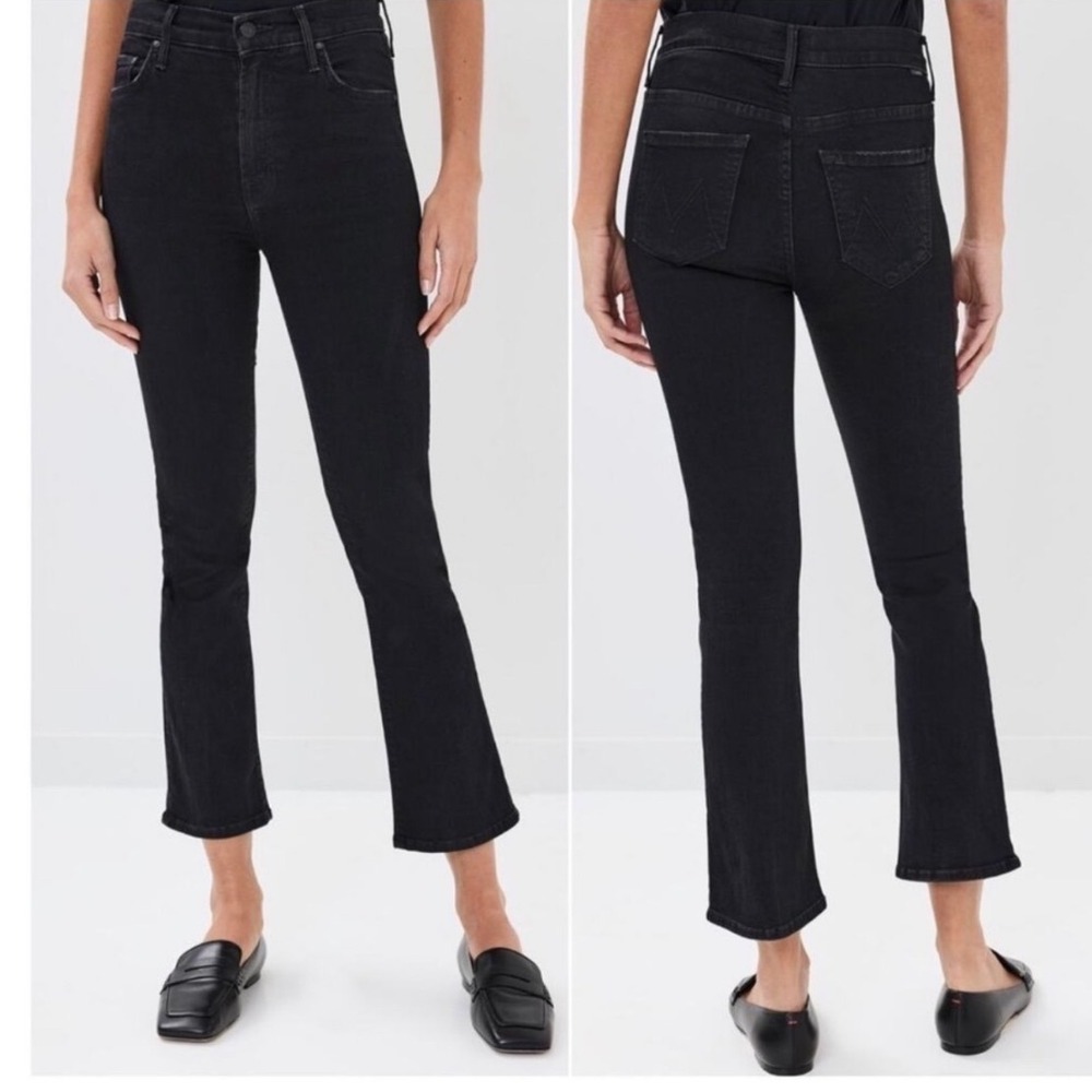 MOTHER The Insider Crop Jeans‎ In Not Guilty Size 31